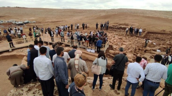 Şanlıurfa'da Karahantepe yabancı basının ilgi odağı oldu