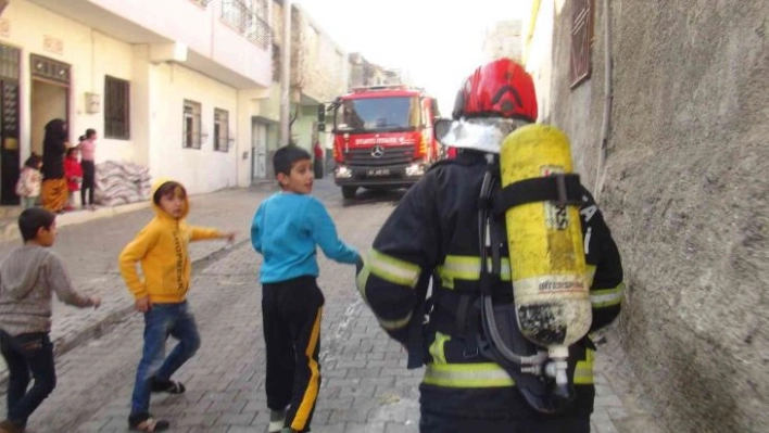 Şanlıurfa'da mesken yangını korkuttu