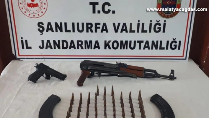 Şanlıurfa'da silah kaçakçılığı operasyonu: 1 gözaltı