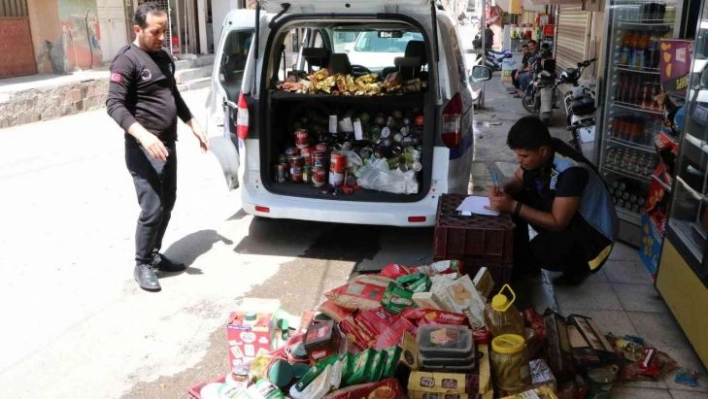 Şanlıurfa'da tarihi geçmiş 59 bin gıda ürünü imha edildi