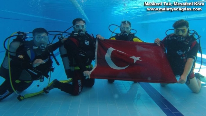 Şanlıurfa'da tüplü dalış dönemi