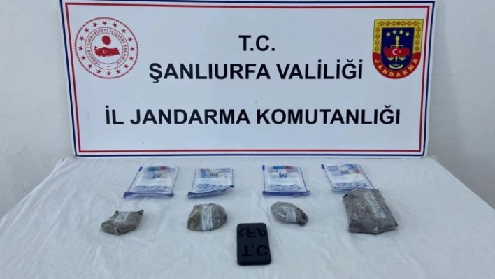 Şanlıurfa'da uyuşturucu operasyonuna 2 tutuklama