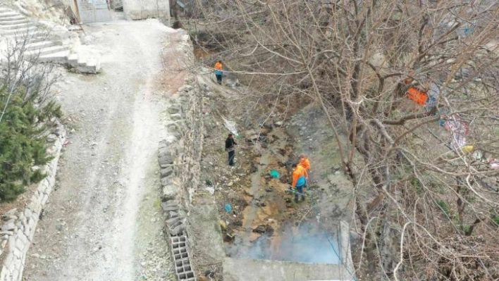 Şanlıurfa'da vektörle mücadele çalışması