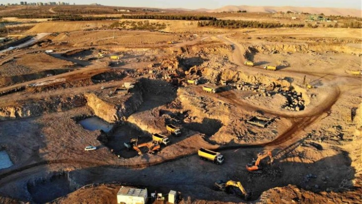 Şanlıurfa'daki dev sağlık yatırımı havadan görüntülendi