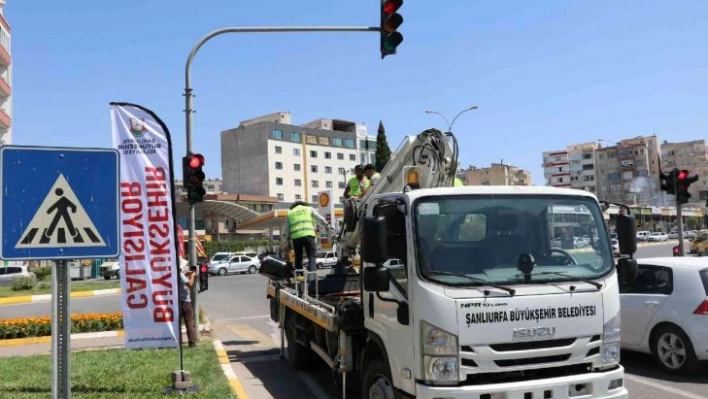 Şanlıurfa trafiği akıllı sinyalizasyon ile yönetiliyor