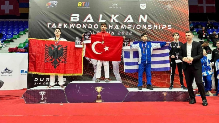 Şanlıurfalı genç sporcu balkan şampiyonu oldu