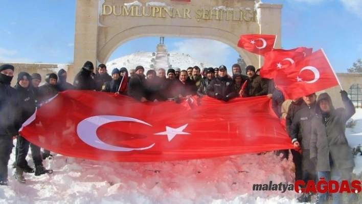 Sarıkamış ruhunu Dumlupınar'da yaşattılar