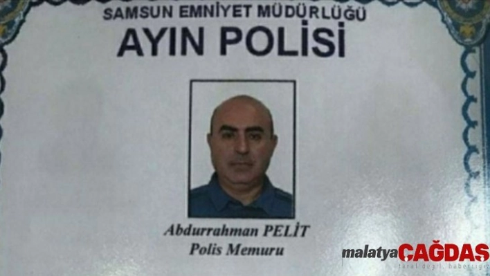 Savcı ve eşini yanan araçtan kurtaran polis 'ayın polisi' seçildi