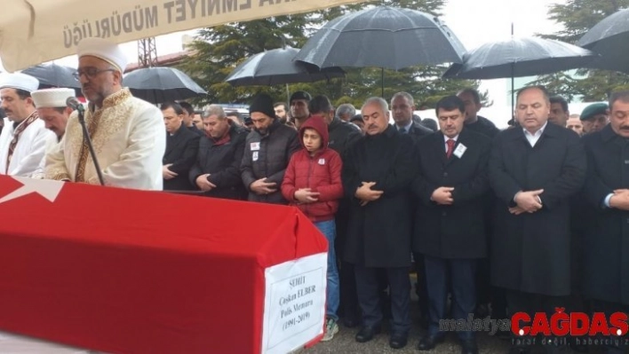 Şehit Özel Harekat polisi Coşkun Elber son yolculuğuna uğurlandı