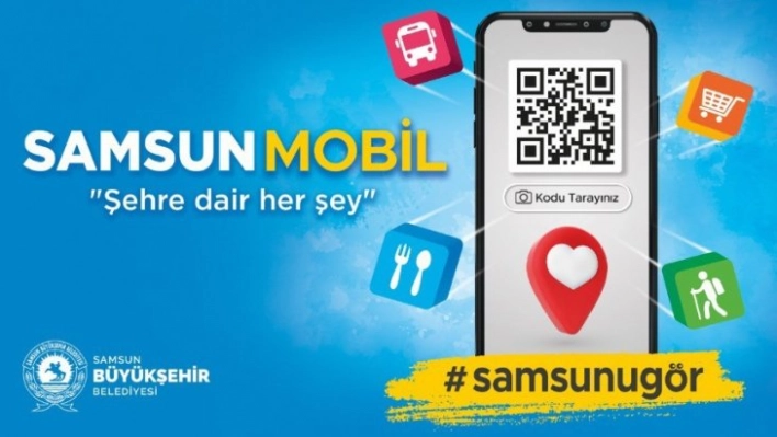 Şehre dair hemen her şey bu mobil uygulamada