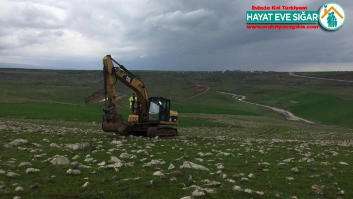 Sele kapılan hayvanları Bağlar Belediyesi kurtardı