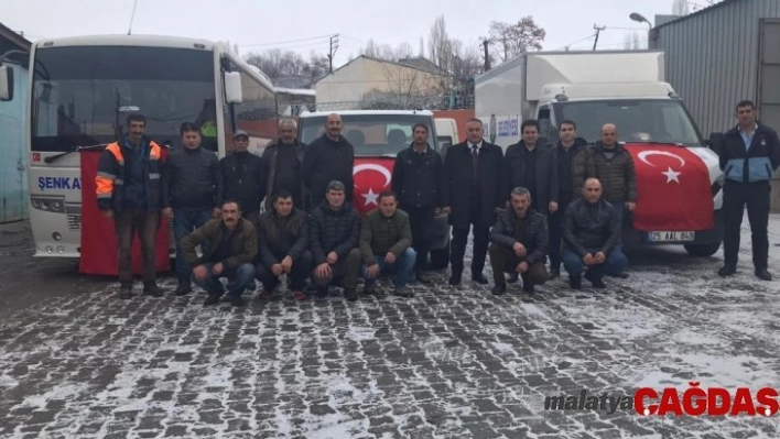 Şenkaya Belediyesi'nden örnek hizmet