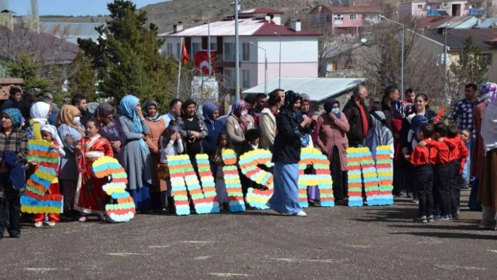 Şenkaya'da 23 Nisan coşkusu