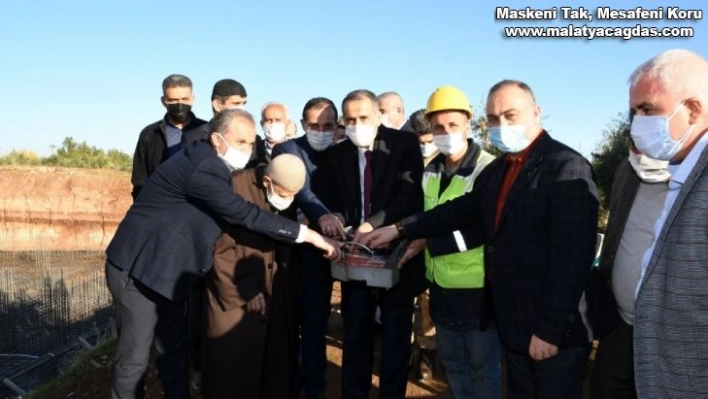 Seyda Hoca İslami İlimler Külliyesinin cami temeli atıldı