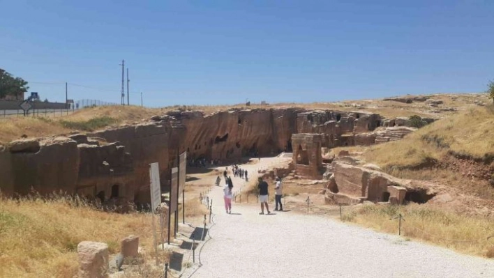 Sıcaklar arttı, Dara Antik Kenti'ne ziyaretçi azaldı