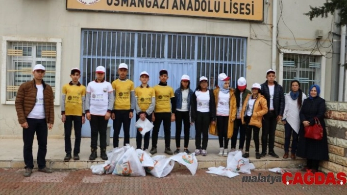 Sıfır atık timi görev başında