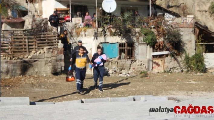 Sığındığı evde, 3 aylık bebeğini bırakıp kaçtı