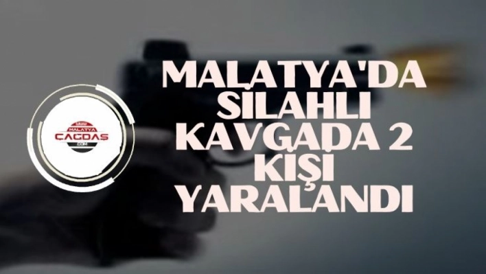 Silahlı kavgada 2 kişi yaralandı