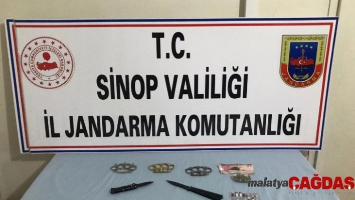 Sinop'ta jandarmadan uyuşturucu operasyonu: 3 tutuklama