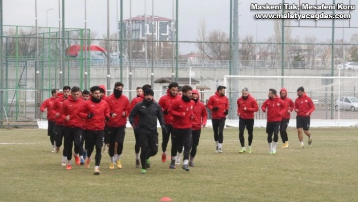 Sivas Belediyespor, Bodrumspor maçının taktiğini çalıştı