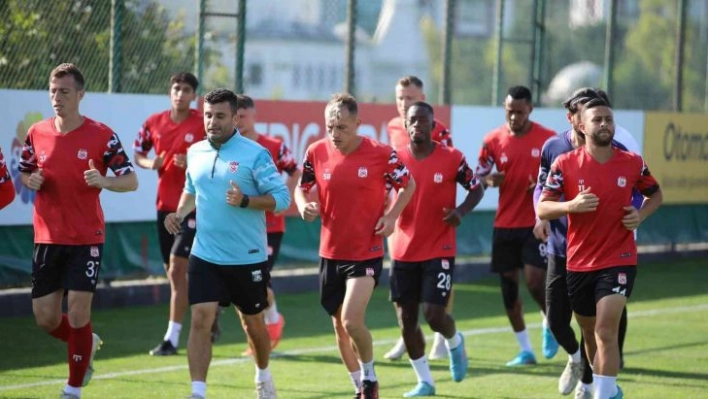 Sivasspor, Beşiktaş maçı hazırlıklarını tamamladı