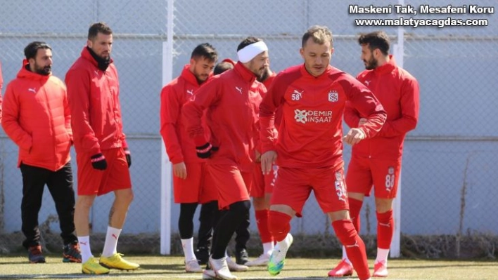 Sivasspor pas çalıştı