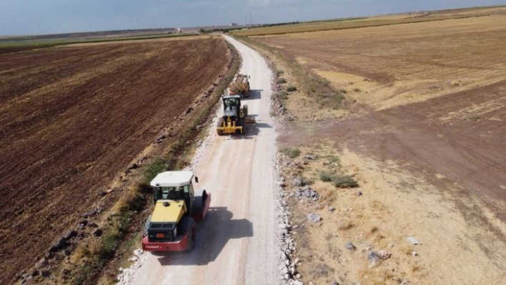 Siverek Kırsalında Asfalt Çalışması