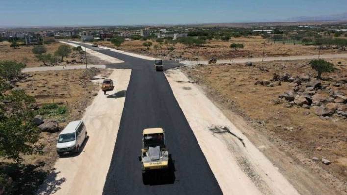 Siverek'te asfalt çalışmaları devam ediyor