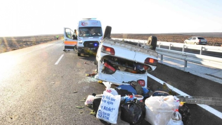 Siverek'te trafik kazası: 5 yaralı