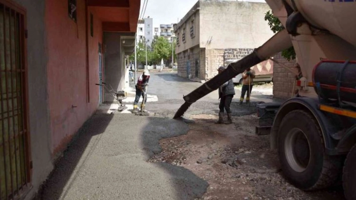 Siverek'te üst yapı çalışmaları aralıksız sürüyor