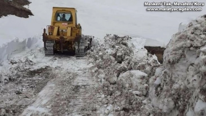 Soğuk hava su hattını bile dondurdu