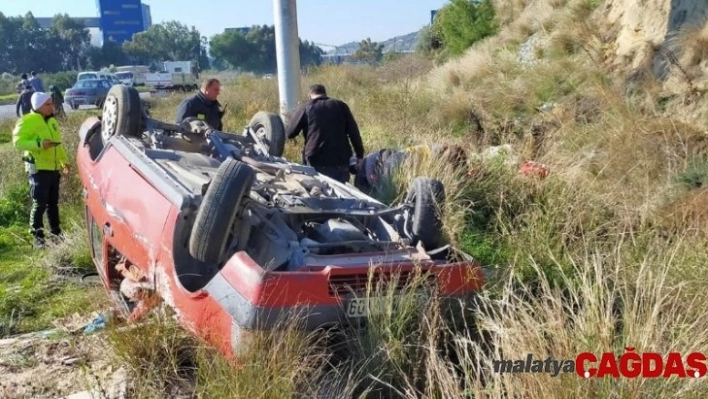 Söke'de trafik kazası 1 yaralı