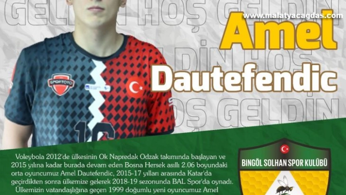 Solhan Spor Amel Dautefendic ile anlaştı