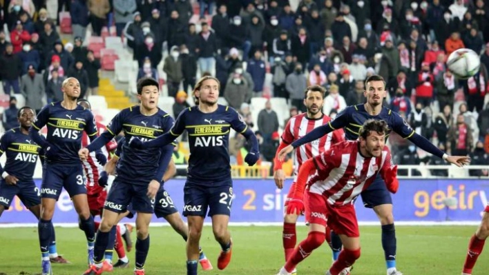 DG Sivasspor 1 Fenerbahçe 1