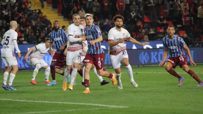 Spor Toto Süper Lig: Gaziantep FK: 0 - Trabzonspor: 0 (Maç sonucu)