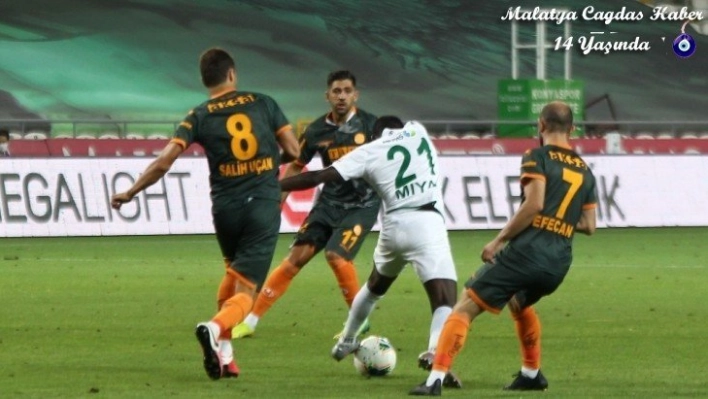 Konyaspor: 2 Aytemiz Alanyaspor: 3