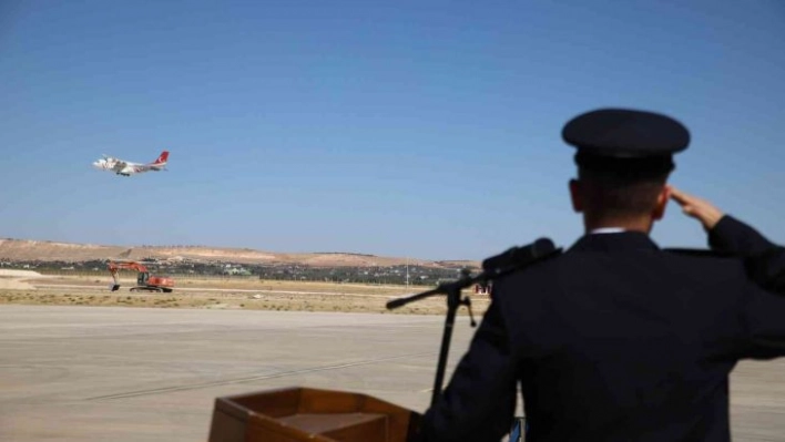 Suriye şehidi dualarla memleketine uğurlandı