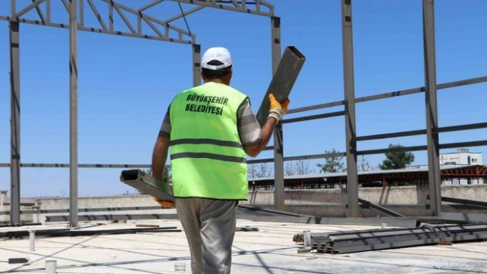 Suruç'a yapılan mezbaha için çalışmalar sürüyor