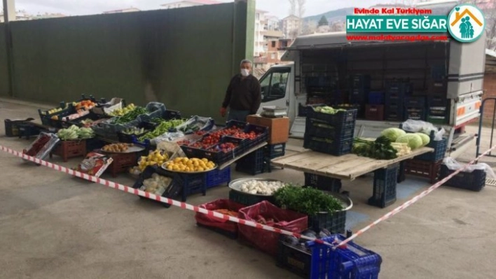 Suşehri'nde sosyal mesafe duyarlılığı