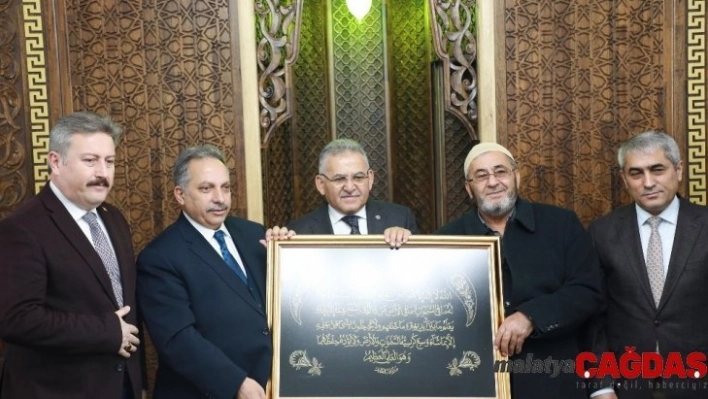 Talas Bayram Kılıç Camii İbadete Açıldı