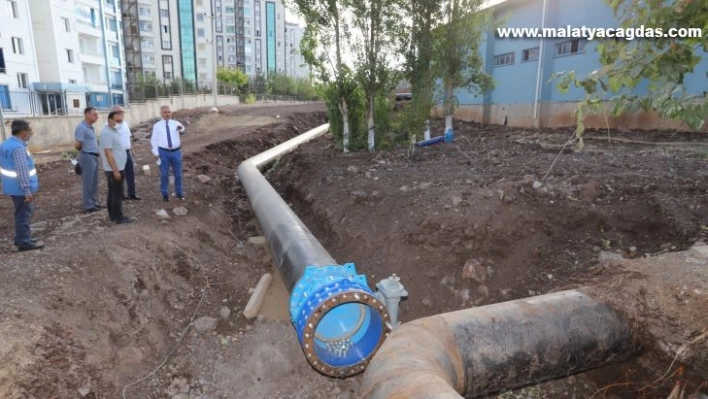 Talaytepe terfi deposunun bakım ve onarımı tamamlandı