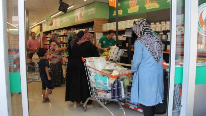 Tarım Kredi Kooperatif marketlerinde 'indirim' yoğunluğu