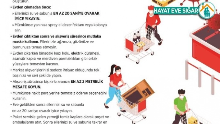 Tarım ve Orman Bakanlığından Covid-19'e karşı bilgilendirme broşürü