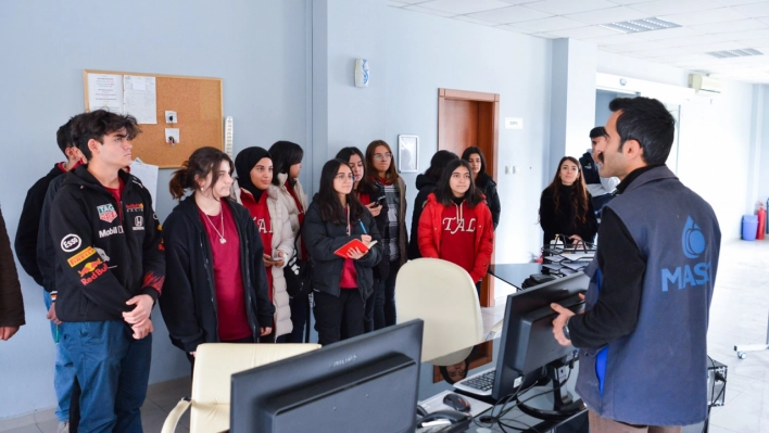 Tecde Anadolu Lisesi Öğrencilerinden Maski'ye Ziyaret