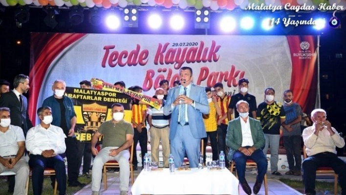 Kayalık Bölge Parkı törenle açıldı