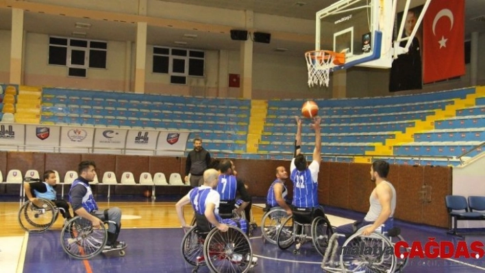 Tekerlekli Sandalye Basketbol takımı Şanlıurfa maçına hazırlanıyor