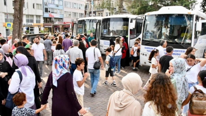 Terme Belediyesi ilçeyi 'TEKNOFEST'e taşıdı