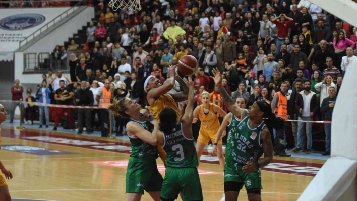 TKBL: Melikgazi Kayseri Basketbol: 81-Bursa Uludağ Basketbol: 82