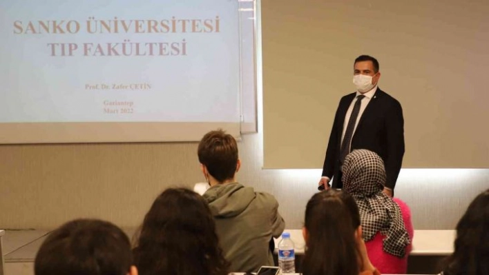 TOBB Fen Lisesi öğrencileri SANKO Üniversitesi'ne konuk oldu