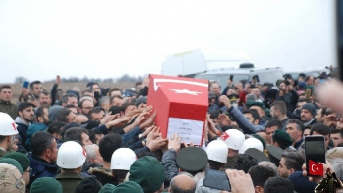 Tokat'ta İdlib şehidi toprağa verildi